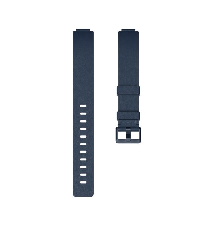 Fitbit Inspire Flat Leather Midnight Blue Band - Singapore